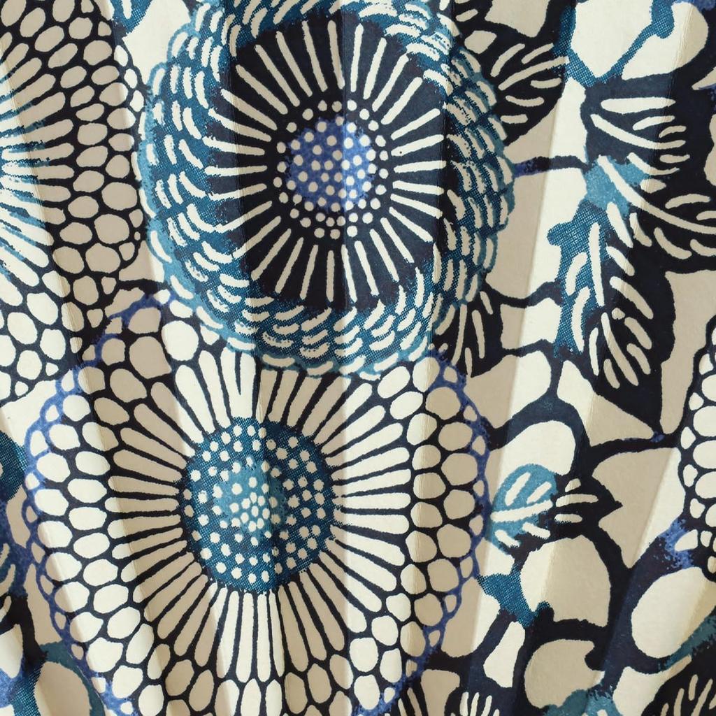 Shogado Folding Fan, Yuzen Pattern, BK-4, 48115