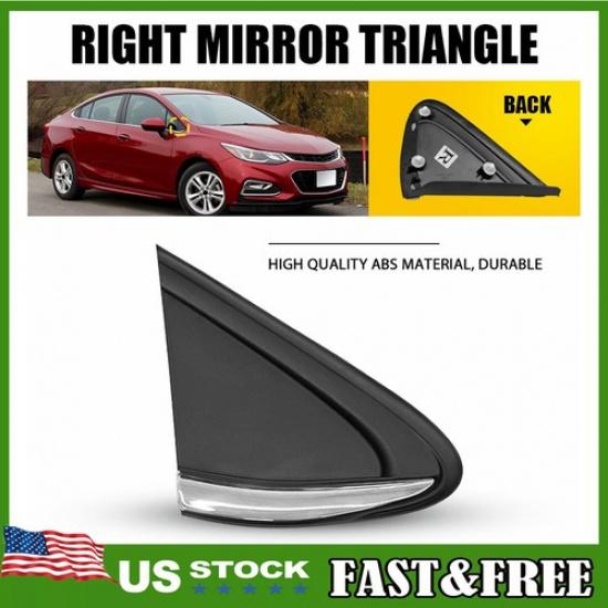Right Front Door Corner Triangle Cover Molding Trim For Gm Chevrolet Cruze 16-19