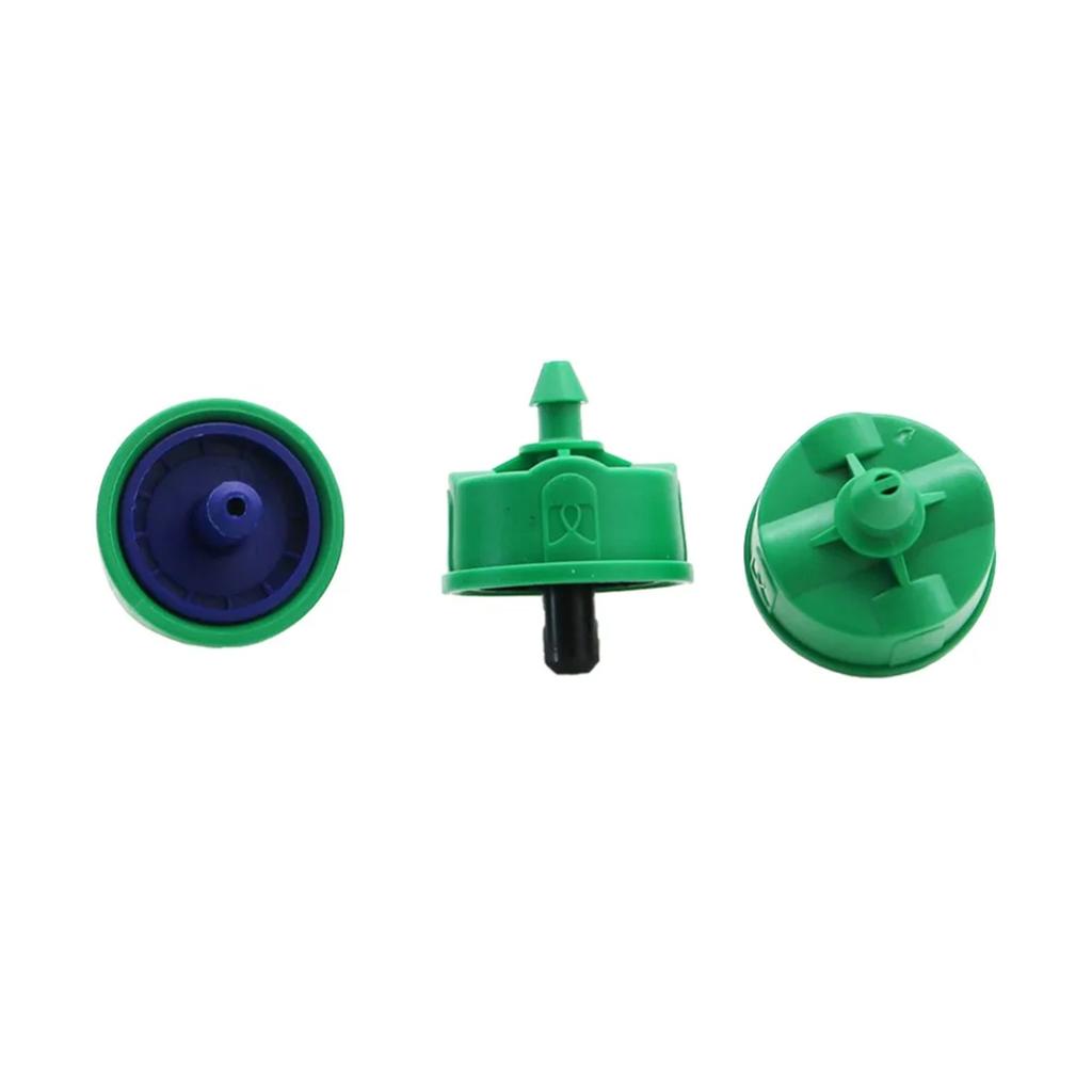 2/4/8 L/PH Anti-Drip Pressure Compensated Drippers 4/7mm Hose Steady Flow Regulators Garden Irrigation Pressure Control Emitters