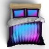 "Geometric Gradient Art Decor Set" Bedding Set with 1 Duvet Cover 2 Pillowcases Single Double King Queen, Gift
