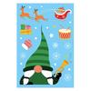 Pegatinas adhesivas para ventana de Navidad, pegatinas adhesivas para ventana de copo de nieve de Navidad para vidrio