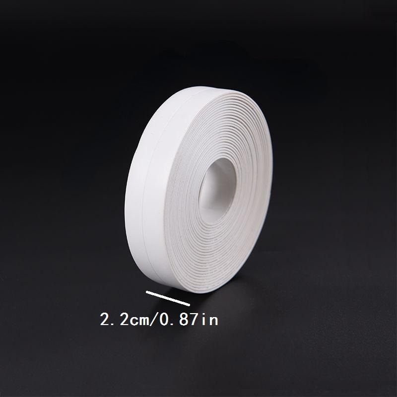 PVC Sealing Strip Tape for Bathroom Bath Toilet Kitchen Caulk Tape Self Adhesive Waterproof Wall Sticker Mold Proof Tapes 1 Roll