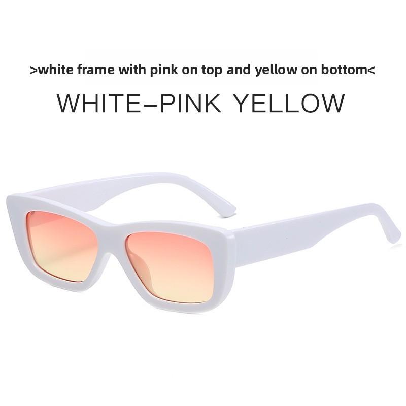Female Cat Eye Sunglasses With Uv400 Protection For Fashion Street Wear