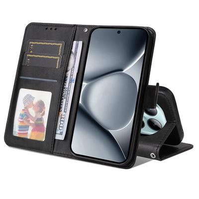 For Xiaomi Poco M8 Pro 5G/Redmi Note 15 Pro+ 5G (Global) Case Wallet PU Leather Folio Flip Phone Cover