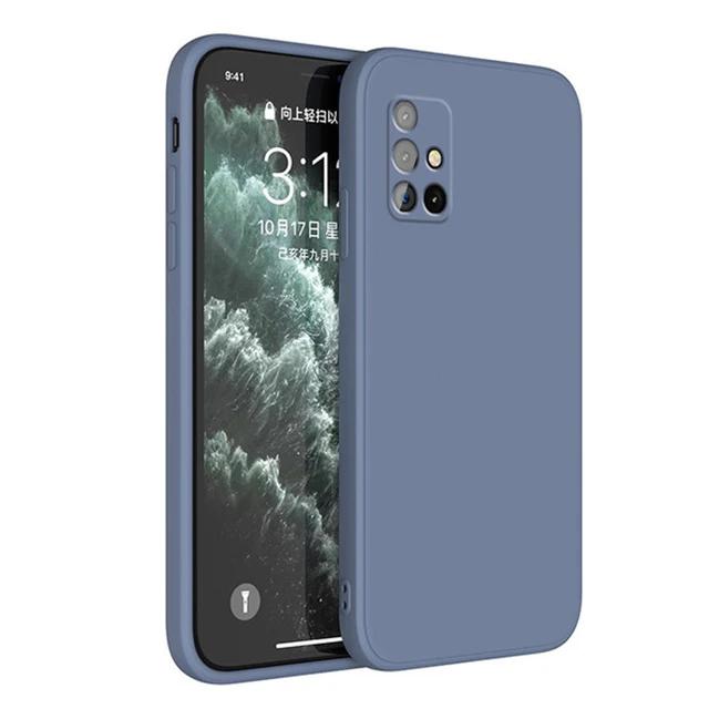 Samsun A73 A72 A71 A55 A54 A53 A52 A51  Liquid Silicone Phone Case For Samsung A30 A31 A32 A33 A34 A35 A41 A42 Soft Back Cover