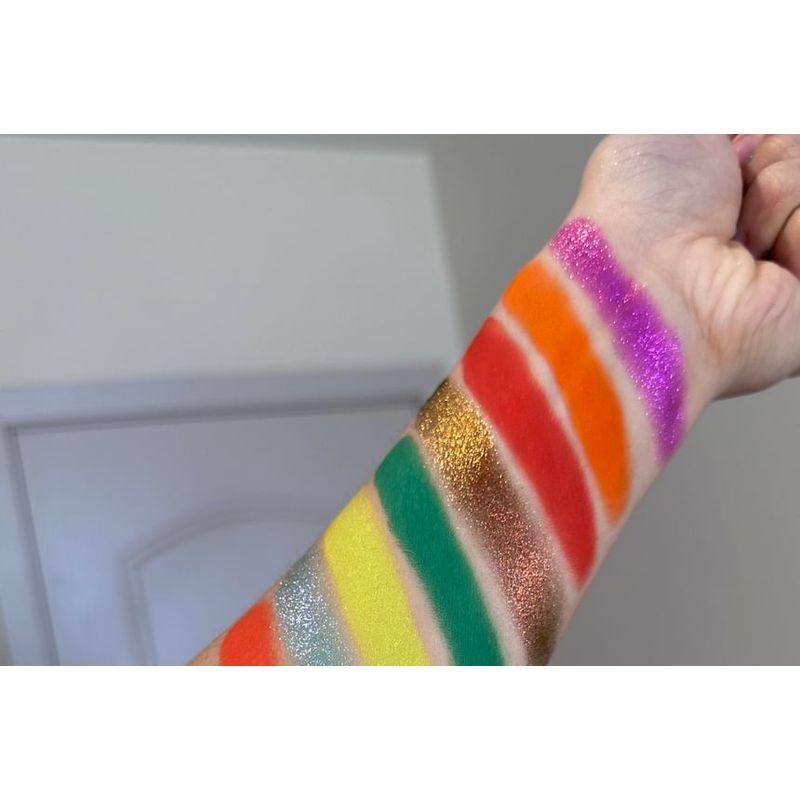 ANTHEMY - Žabí kvákání 10barevná paletka chameleon stínů na oči