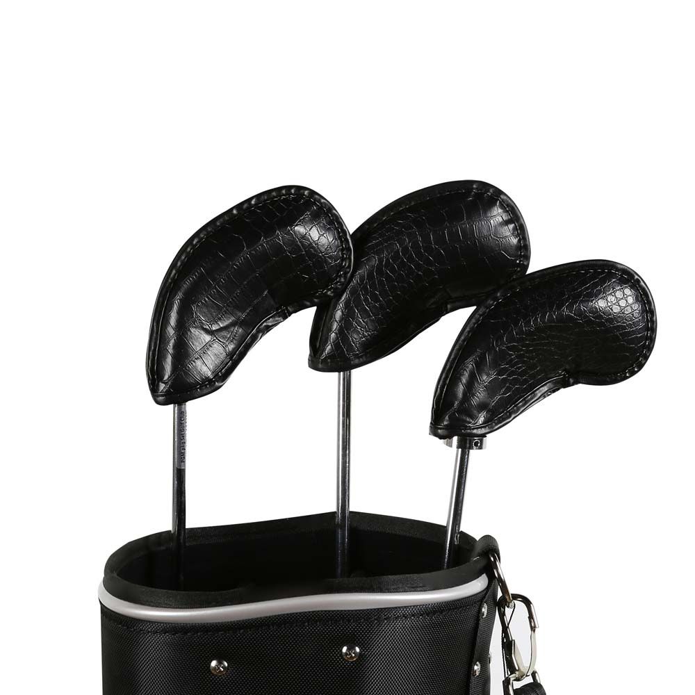 Golf Iron Covers Set PU Leather Golf Head Cover Golf Club Cover Golf Iron Headcover Golf Headcovers