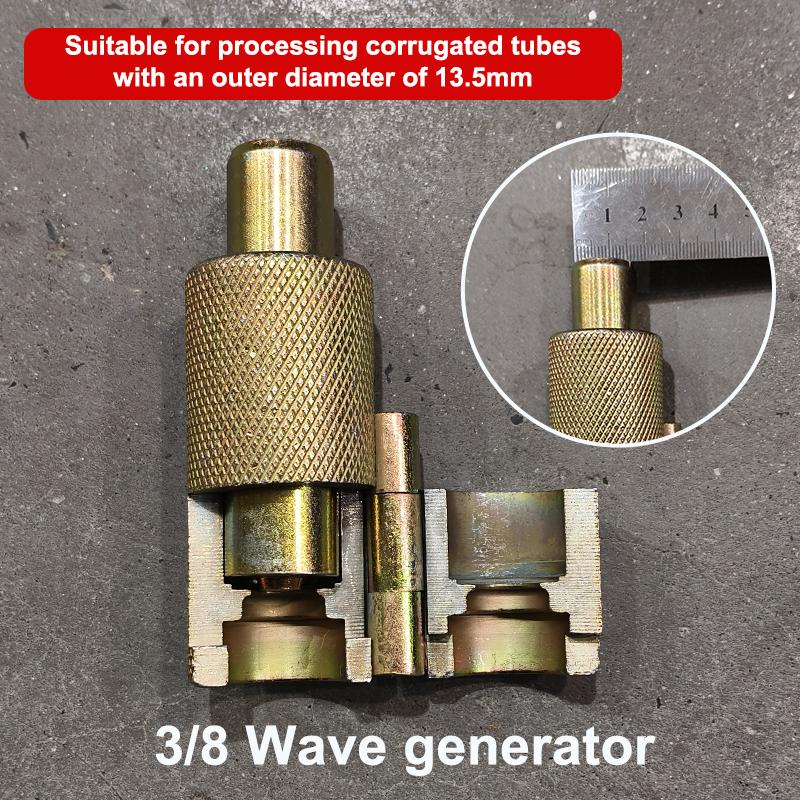 

Обработка гофрированной трубы из нержавеющей стали 304. Инструмент для изготовления интерфейса гофрированных сильфонов с плоскими волнами. Инструмент для изготовления интерфейса гофрированной трубы. 13.5mm