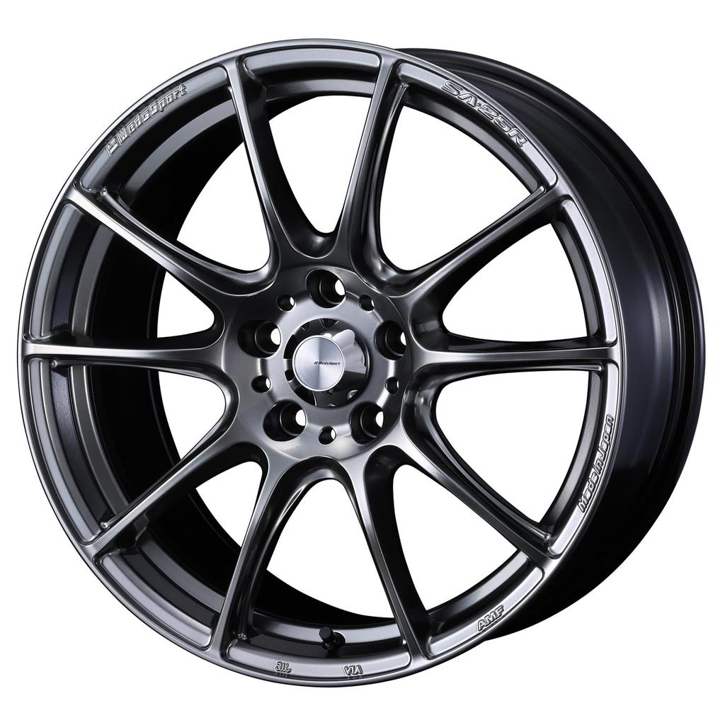 WEDS SA25R 18 Inch 5H PSB PCD114.3 7.0J +53 [0073728]