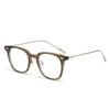 Metal Polygonal Glasses Frame New Korean Version Anti-blue Light Glasses Frame Student Flat Mirror