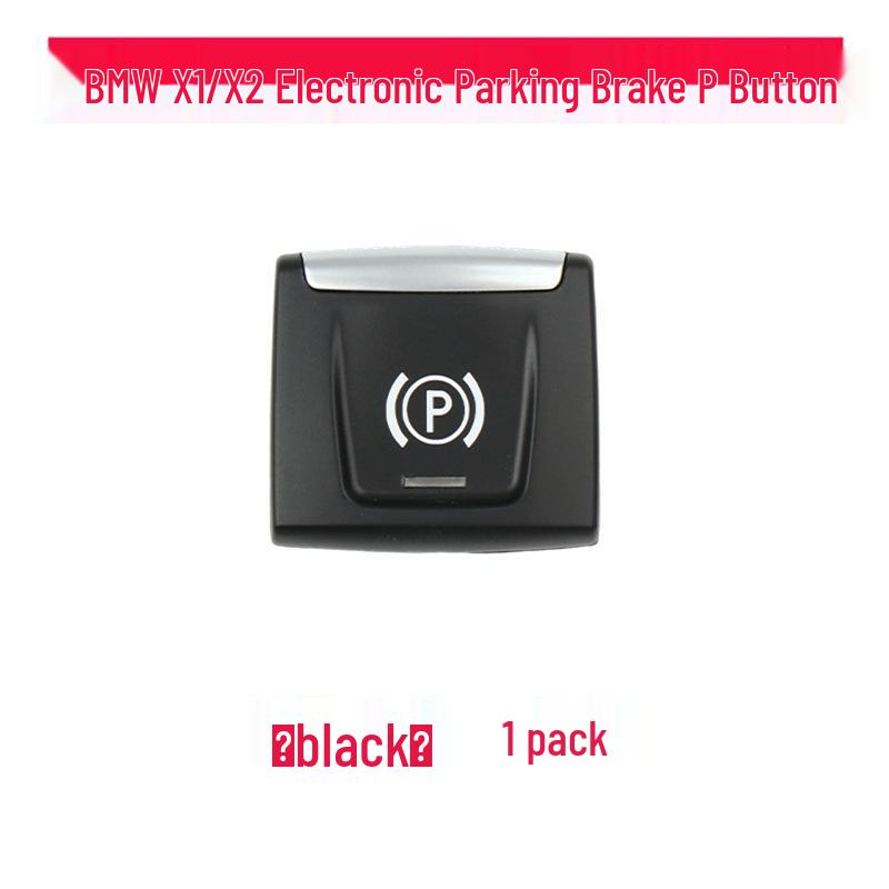 Compatible Handbrake Parking Switch P Button for BMW X2 F39 & X1 F52 чёрный