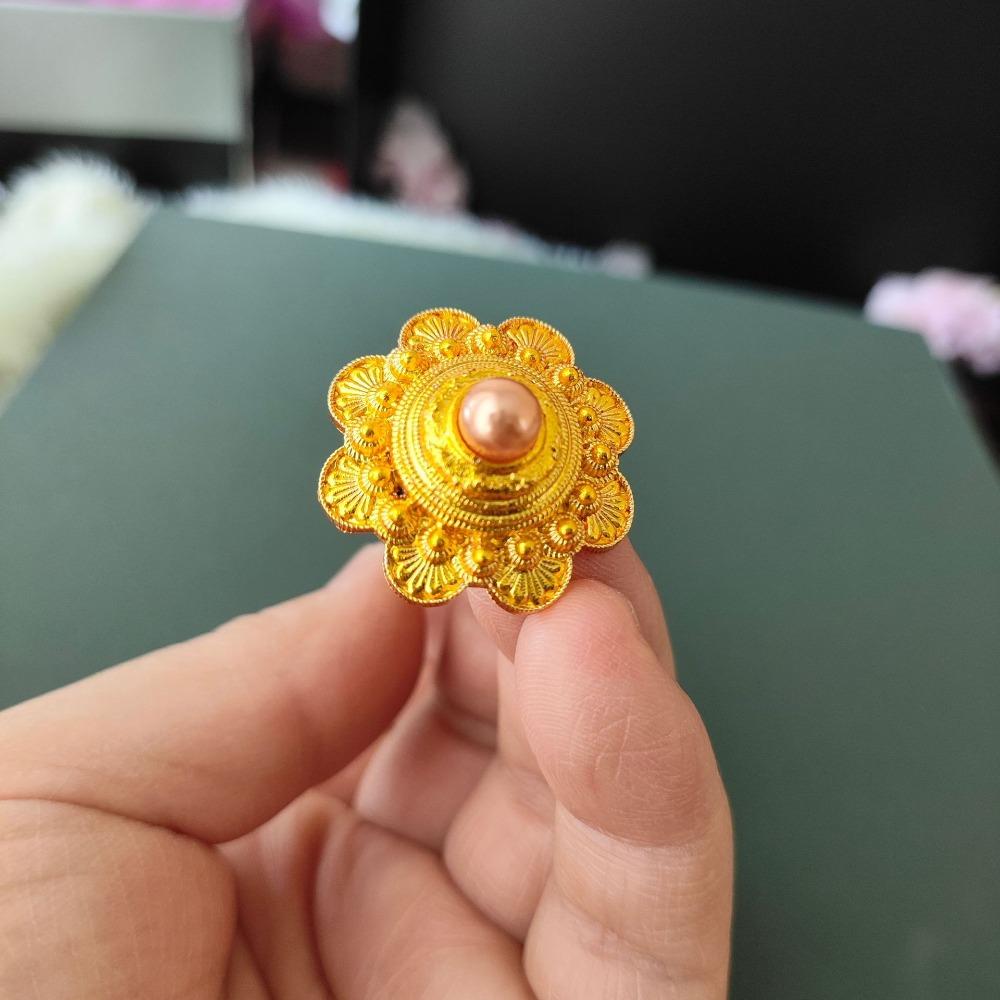 Vintage Thai-style Flower Hairpins Traditional Festivals Hair Bun Hair Stick Pins  Party Banquet