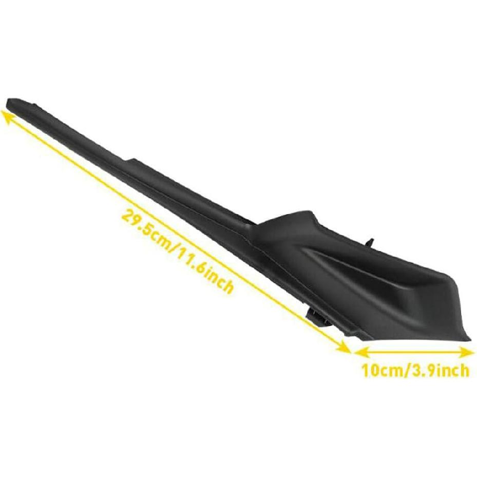 2Pcs Front Windshield Wiper Side Cowl Cover Trim 53866-08020 53867-08020 Compatible with Toyota Sienna 2011 2012 2013 2014 2015 2016 2017 2018 2019
