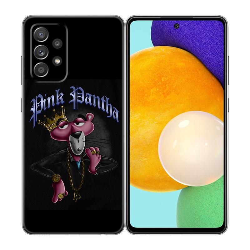 Pink Panther Phone Case For Samsung Galaxy A04 A21 A30 A50 A52 S A13 A14 A22 A23 A32 A53 A73 5G A11 A12 A31 A33 A51 A70 A71 A72
