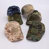 Military Fans Outdoor High-Quality Python Velcro Baseball Cap Men'S Tactical Camouflage Hat Sports Mesh Cap