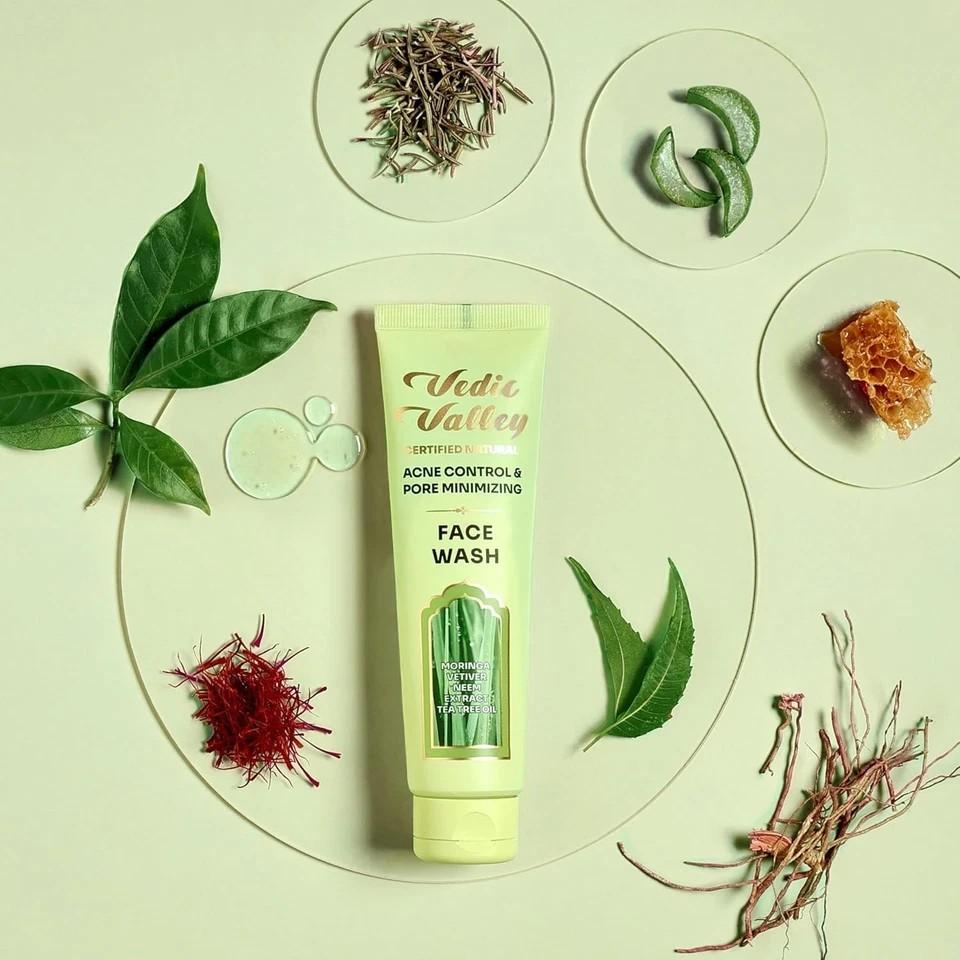 Vedic Valley Acne Control And Pore Minimizing Face Wash 100g