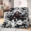 Naruto Anime Print Blanket Warm  Comfortable Flannel Blanket Suitable for Bedrooms, Sofas, Beds, Chairs, Picnics, Travel