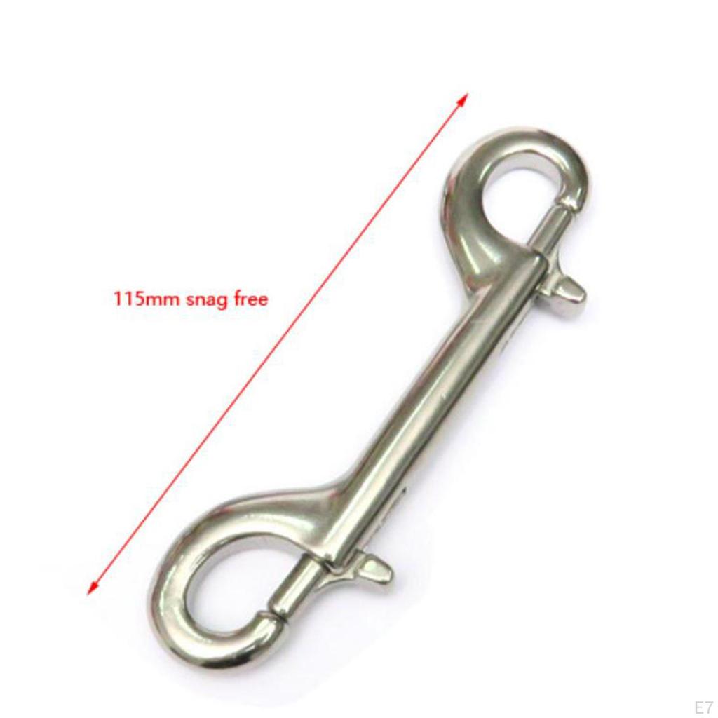 Doppelendige Karabinerhaken Metallclips für Tauchen
