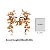 Simulation Maple Leaf  Artificial Maple Leaf Flower Arrangement Accessories