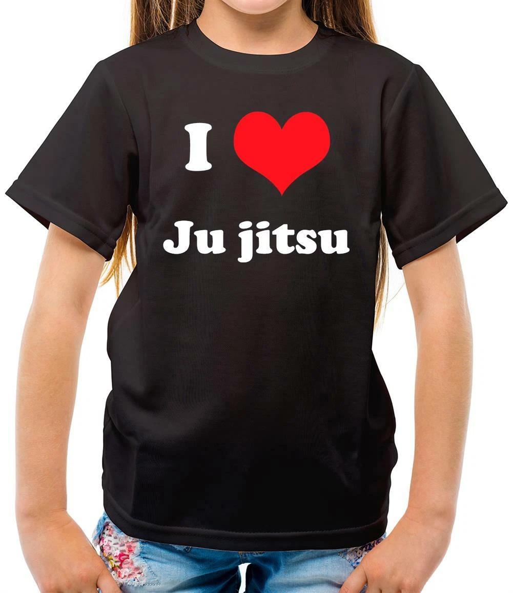 

I Love Jujitsu - Kids T-Shirt - Jiu Jitsu - Martial Arts - Fan - Sport - Hobby 100