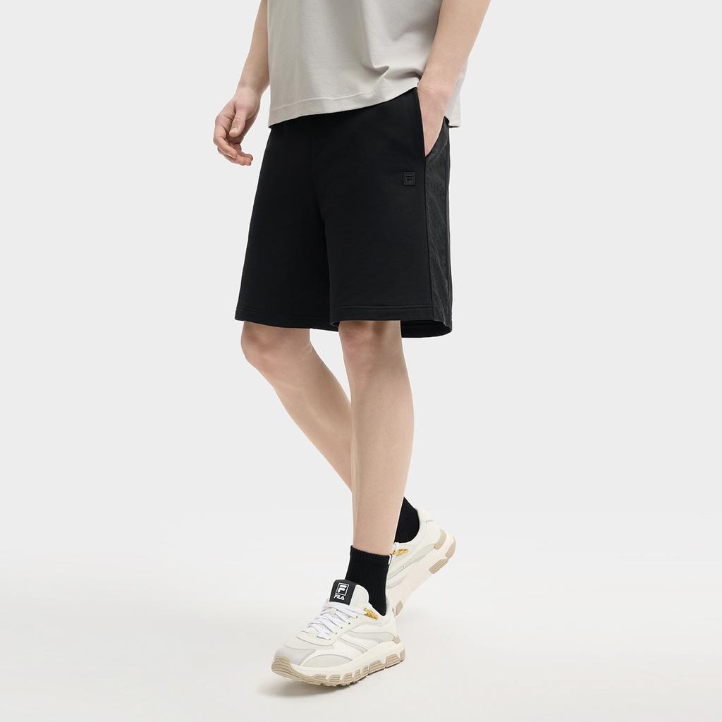 New FILA MILANO Collection Casual Shorts Men's Jet Black F11M525602F-BK