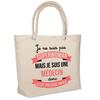 Beach Bag - PLANETEE - Insulated Doctor Superwoman - Cotton - Large Capacity - Printed In France