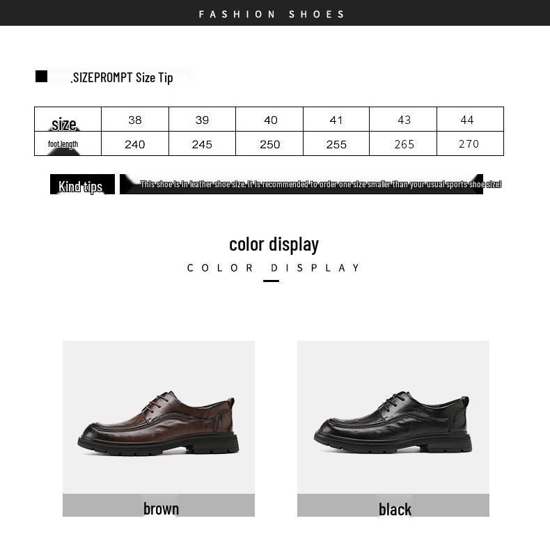 2025 Men's Autumn Comfortable Durable Cowhide Leather Shoes - British Business Casual & Formal Style