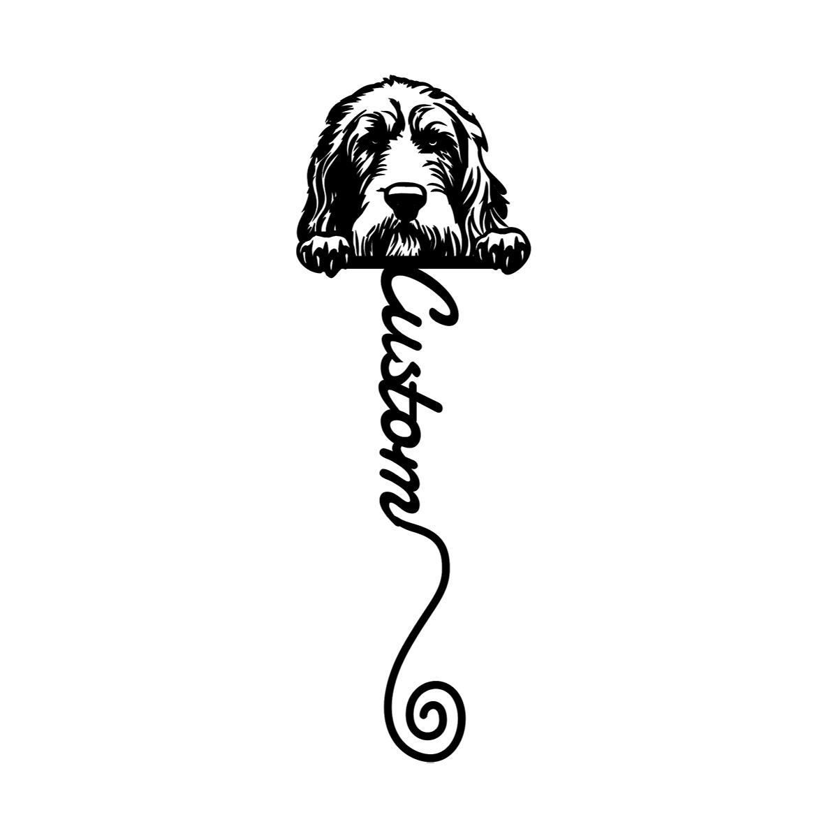 Metal Bookmark Set, Spinone Italiano Dog Lover Gift, Unique Back to School Present for Teacher, Pagemaker Supplies
