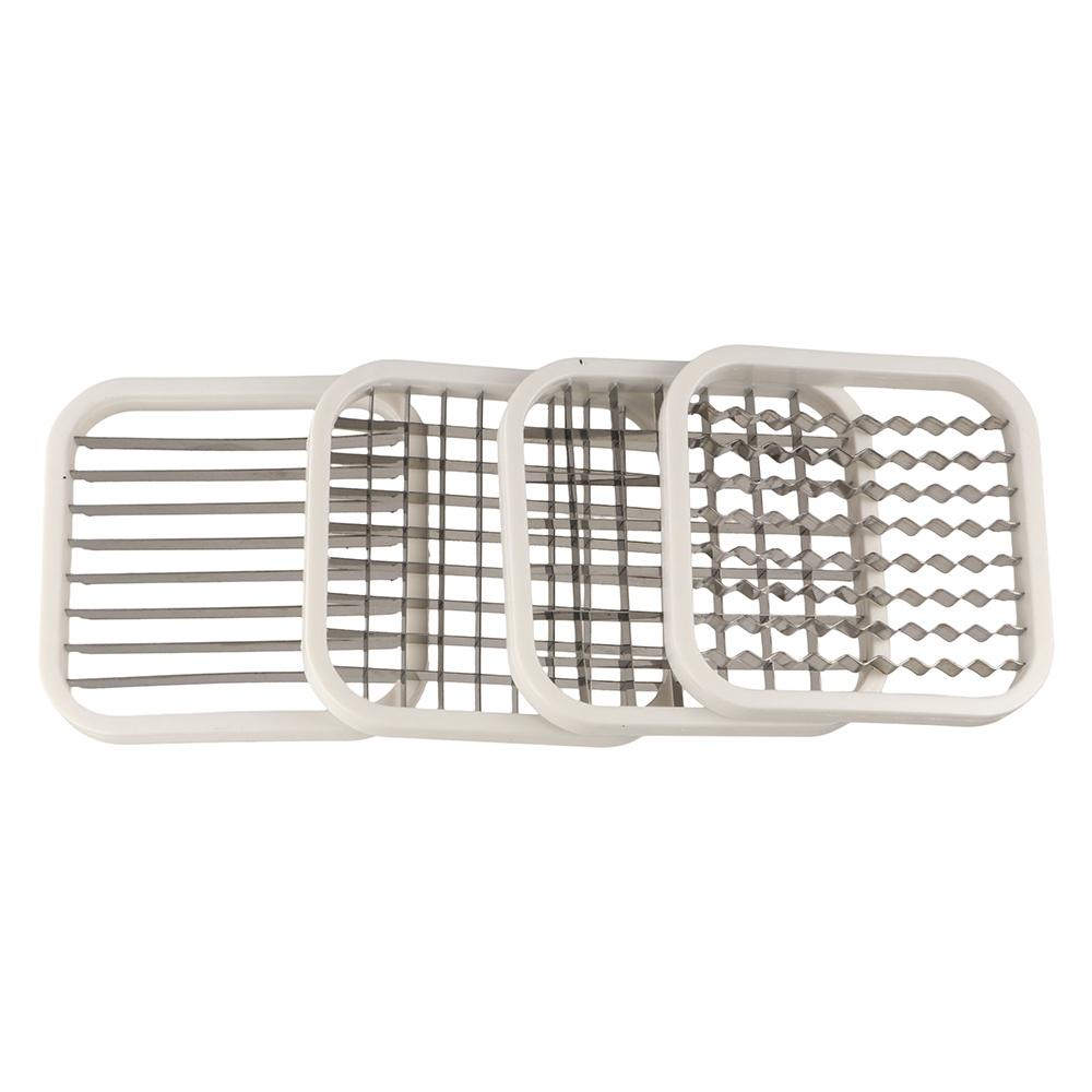 5pcs/set Manual French Fry Cutter Stainless Steel Fruit Cutter Cutting Potato Machine  Cucumber