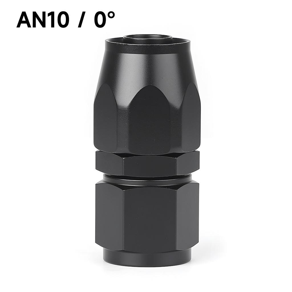 1 PCS Universal Straight 0 45 90 180 Degree Aluminum Car Swivel Hose End Fitting Adapter AN4/AN6/AN8/AN10 Oil Fuel CPE Line NPT