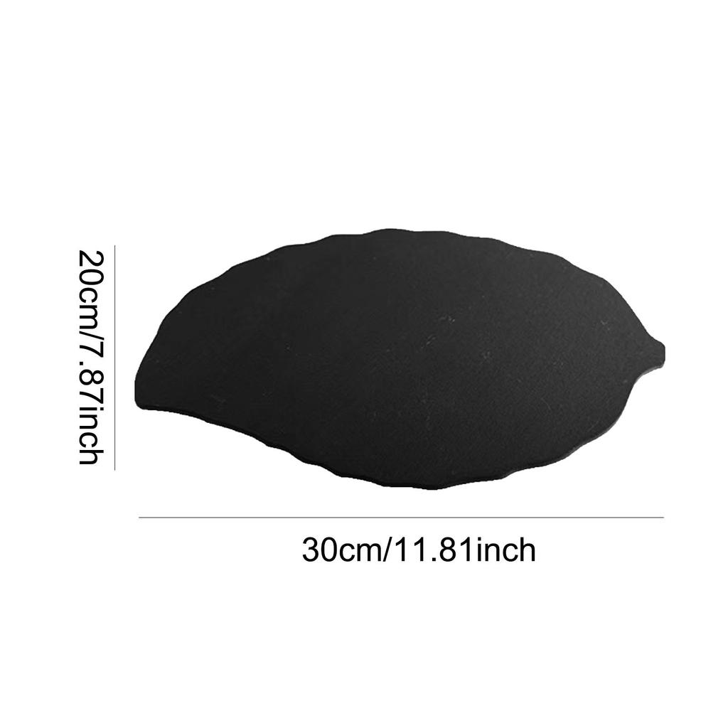 Slate Board Slate Food Plate Slate Serving Tray Leaf Shaped Stone Board for Housewarming Appetizers Meats Fruits Parties