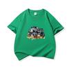 Kids Cotton T Shirt Trendy Watercolor Offroad Car Print Crew Neck Short Sleeve Tee Casual Boys Girls Summer Tops