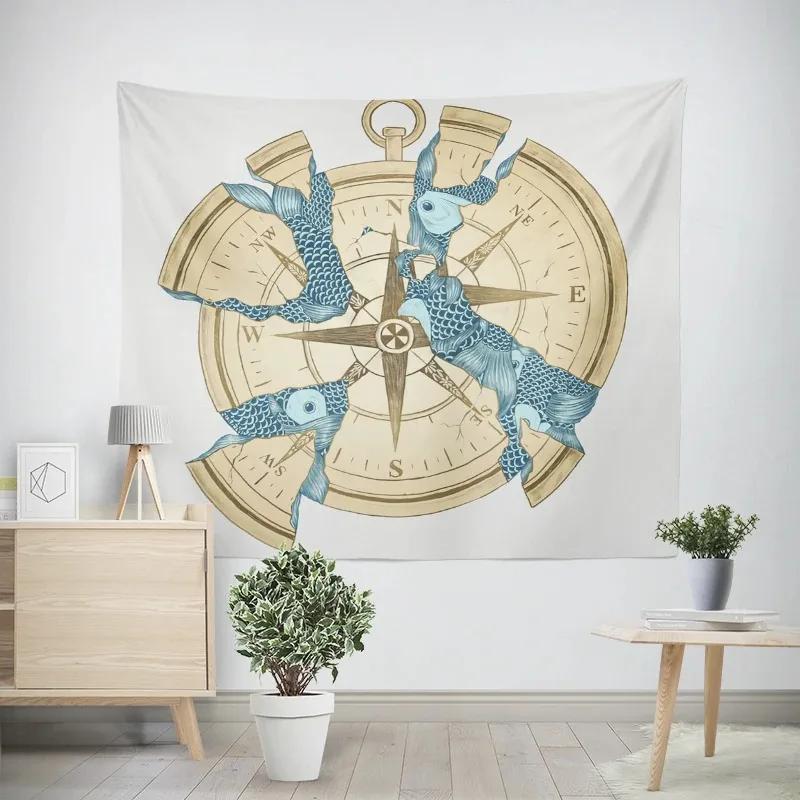 Modern Room Decoration Household Items Wall Hanging Aesthetic Bedroom Wall Art Large Fabric Tapestry Nordic Morandi Abstract