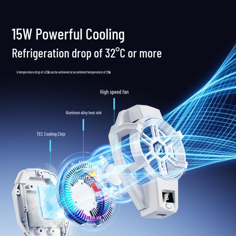 X29 Magnetic Radiator with Digital Display for Live Streaming and Gaming