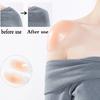 1 Paar Unsichtbare Weiche Silikon Schulter Push-Up Pads Selbstklebend Verstärker Pad S/L