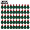Mini Christmas Hats and Scarves Red Green Knit Yarn Pom Pom Ornaments Holiday Party Favors Tree Hanging Decor Accessories