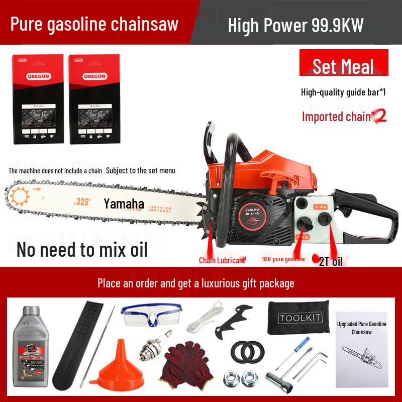 Yamaha Four-Stroke Easy-Start Petrol Chainsaw for Tree Cutting