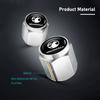 4PCS Car Wheel Air Stem Cover Tire Valve Leak Proof Caps Auto Accessories For Vauxhall Corsa VXR Crossland Combo Life Astra