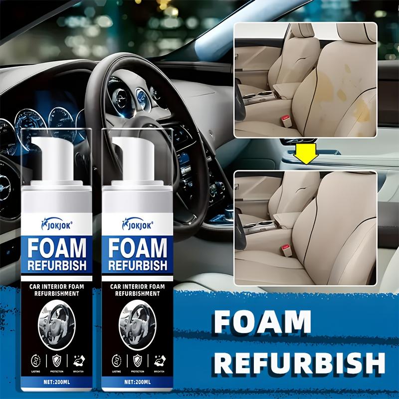 200ML Multi-Purpose Car Foam Repair Agent, Long-Lasting Protection, Easy Application, Essential for Interior & Exterior Cleaning