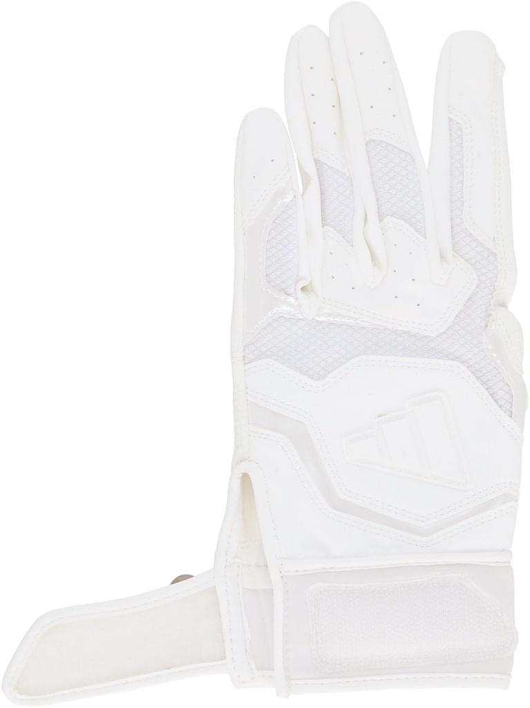 Adidas Baseball Batting 51 White Size LBG404 Gloves, Basic, (1100), L,