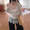 Slim Lace Trim Camisole: Women's Summer Layering Vest