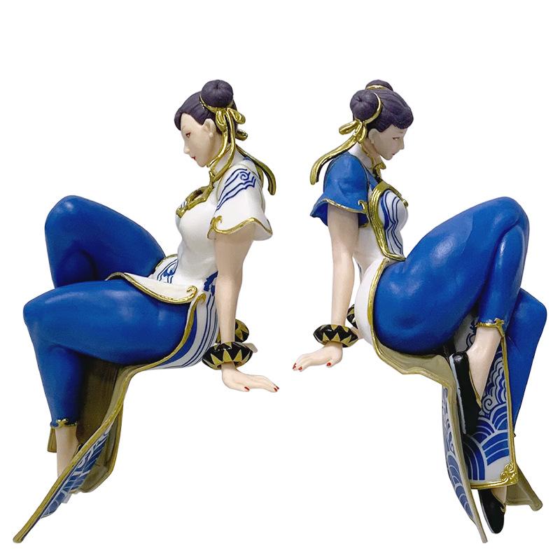 14Cm Street Fighter 6 Chun Li Anime Figurine Toys Pvc Model Collection Doll Action Figurine For Decoration Present