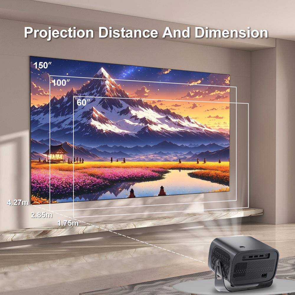 A10 HD Projector with Android System for Global Use