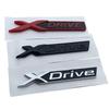 3D ABS Logo Xdrive Emblem Car Trunk Badge Nameplate Xdrive Sticker For Xdrive 320d 320i 530d 525d E60 F10 G20 Accessories