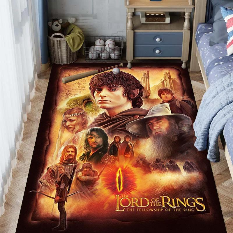 Middle-earth's Epic Saga carpet Living room and bedroom mats Suitable for all seasons Bathroom mat Art Protective pad