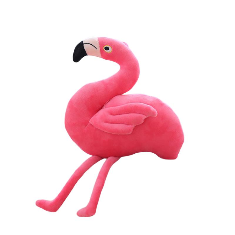 Fantastisches rosa Flamingo Plüschtier Stofftier Lange Beine Vogel Tier Kissen Heimdekoration Plüschtier Freundin Geschenk