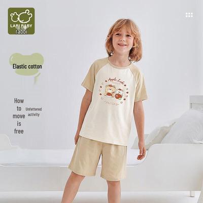 Labi Kids' Summer Short Sleeve Home Wear & Pajama Set