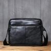 NZPJ Genuine Leather Men's Shoulder Bag Casual Crossbody Bag Natural Cowhide Tablet Computer Bag Trend Men Bag For 10 Inch IPad