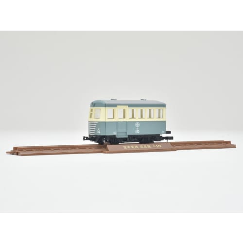 Railway Collection Tetsuro Narrow Gauge 80 Nekoya Line Ji10 New Paint/Ji2 Two-Tone Cream/Green Diorama Supplies