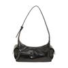 Niche Design Underarm Bag Women's New Fashion Retro Spice Girl Simple Locomotive Shoulder Bag